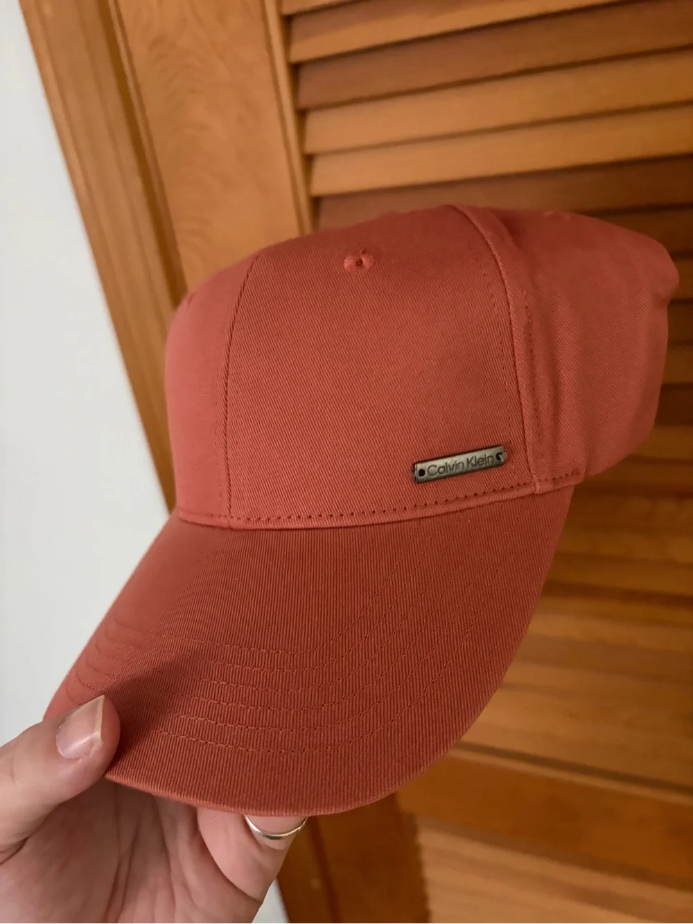 Calvin Klein 100% cotton baseball Hat one size NWT